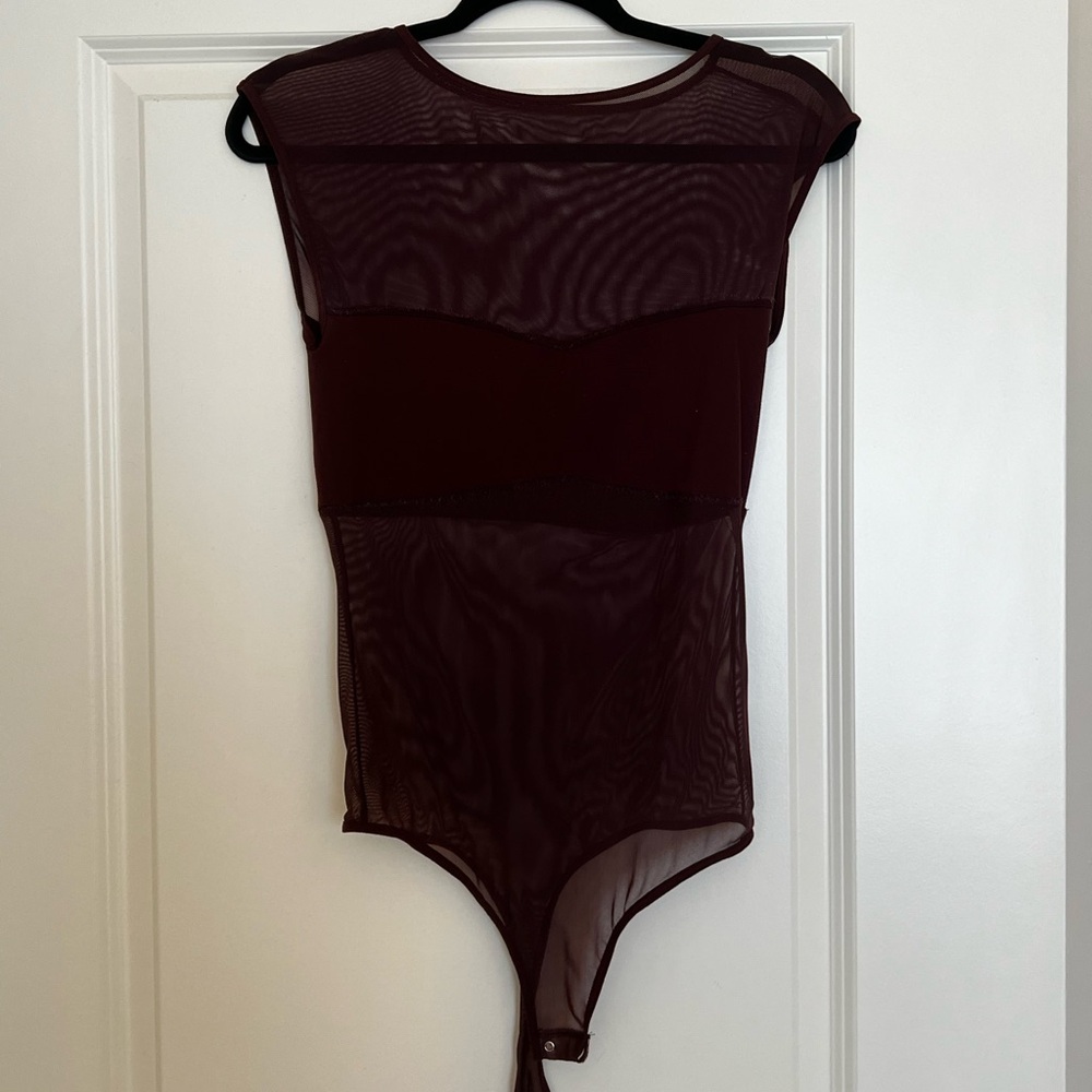 Free People mesh body suite